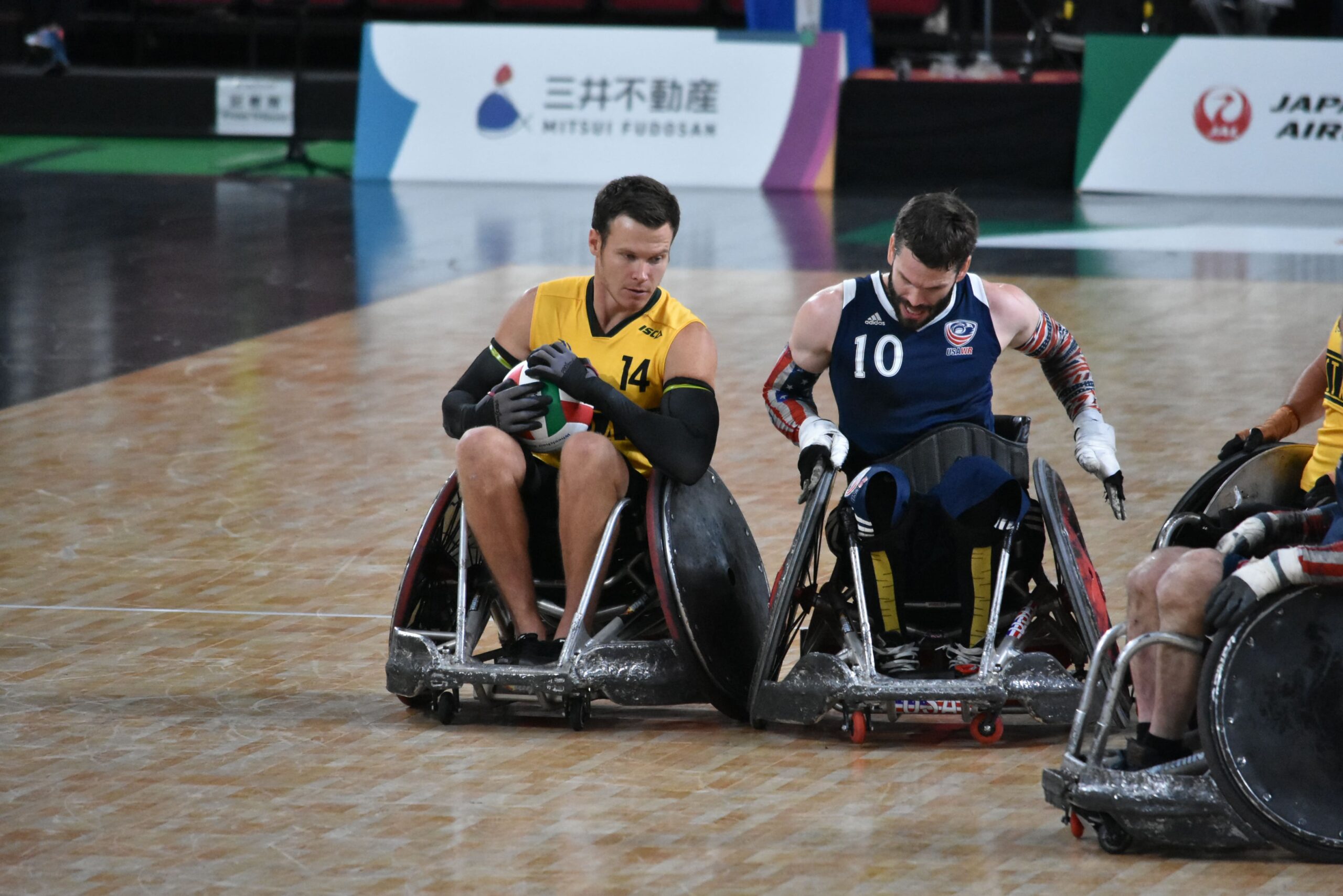 rullstolsrugby paralympics